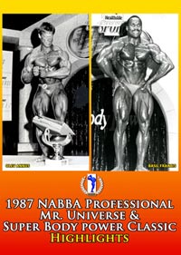 1987 NABBA Professional Mr Universe and Super Body Power Classic