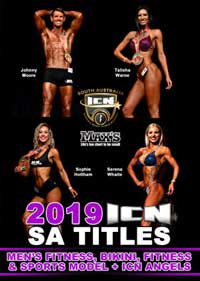 2019 ICN SA Titles - Men's Fitness, Bikini, Fitness & Sports Model Angels
