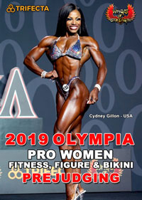 2019 Olympia - Pro Women: Fitness, Figure and Bikini Prejudging