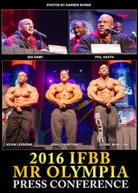2016 Mr Olympia Press Conference