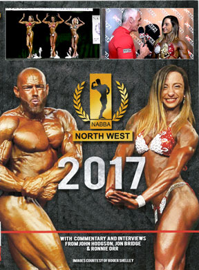 2017 NABBA North West Bodybuilding Championships - Men and Women DVD Cover
