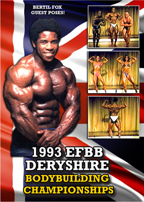 1993 EFBB Derbyshire Championships: Bertil Fox Guest Posing DVD Cover