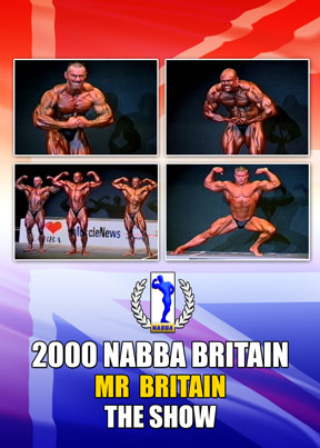 2000 NABBA Mr. Britain DVD Cover