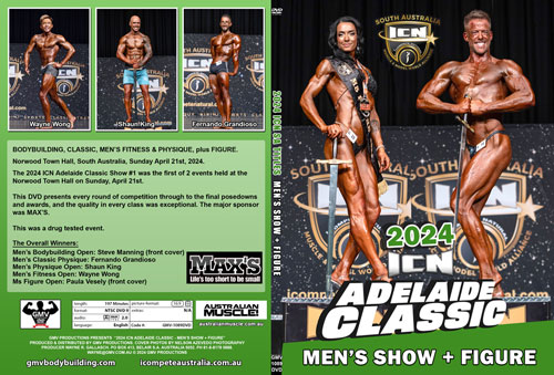 2024 ICN Adelaide Classic # 1 DVD Cover