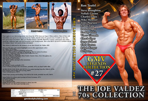 Joe Valdez 70's Collection DVD Cover