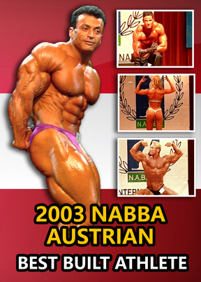 2003 NABBA Austria - Best Built Athlete: Men & Women DVD Cover