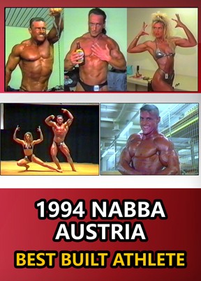 1994 NABBA Austria - Best Built Athlete DVD Cover