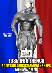 1985 French Bodybuilding Championships: Men and Women [PCB-0265DVD]