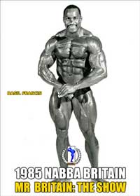 1985 NABBA Mr. Britain - Show