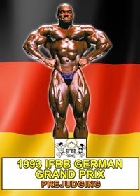 1993 IFBB German Grand Prix - Prejudging