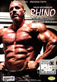 Stan Efferding RHINO: World\'s Strongest Pro Bodybuilder [PCB-1377DVD]