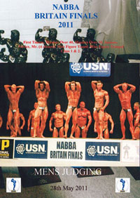 2011 NABBA Britain Finals: The Men's Prejudging