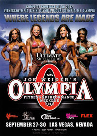 2012 IFBB Olympia Women's DVD