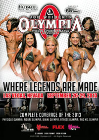 2013 IFBB Olympia Women\'s DVD [PCB-1431DVD]