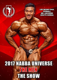 2017 NABBA Mr Universe - Show [PCB-1520DVD]