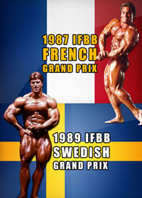 1987 IFBB French Grand Prix and the 1989 IFBB Swedish Grand Prix [PCB-1537DVD]