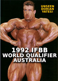 1992 IFBB World Qualifier Australia - Unseen Dorian Yates Guest Posing