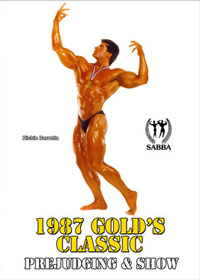 1987 Gold's Classic - Guest Poser Mr America Richie Barretta