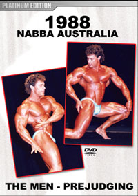 1988 NABBA Australian Championships: Men's Prejudging