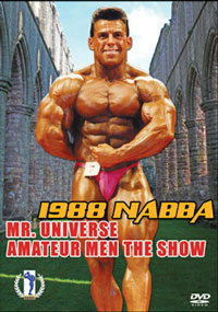1988 NABBA Amateur Universe: The Men - The Show [PCB-089DVD]