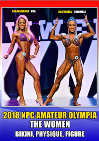 2018 NPC Amateur Olympia: Women - Bikini, Physique, Figure [PCB-1010DVD]