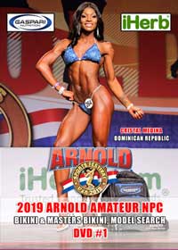 2019 Arnold Amateur NPC Women's DVD # 1