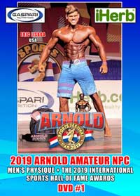 2019 Arnold Amateur NPC Men\'s Physique #1 [PCB-1021DVD]
