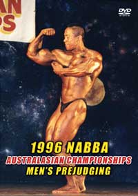 1996 NABBA Australasian Championships The Men's Prejudging