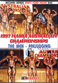 1997 NABBA Australian Championships: Men's Prejudging & Pump Room