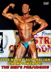 1998 NABBA Australian Championships: Men - Prejudging
