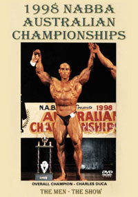 1998 NABBA Australian Championships: The Men - The Show [PCB-293DVD]