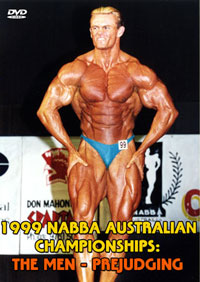 1999 NABBA Australian Championships: Men - Prejudging
