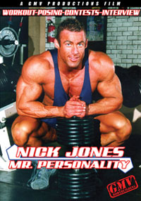 Nick Jones - Mr Personality - Workout, Posing, Contest, [PCB-356DVD]
