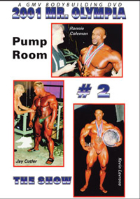 2001 Mr. Olympia: The Pump Room # 2 - The Show [PCB-441DVD]