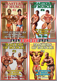 Masters of Muscle Vols 1 - 4: 4 DVD Set