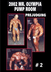 2002 Mr. Olympia Prejudging Pump Room # 2