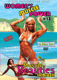 Women’s Muscle Power #13 – Muscle Beauties in Brazil 2 disc set