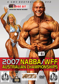 2007 NABBA/WFF Australian Championships: 3 Disc Set