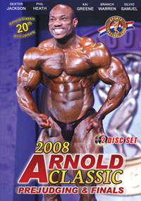 2008 Arnold Classic - 2 Disc Set : Prejudging & Finals [PCB-692DVD]