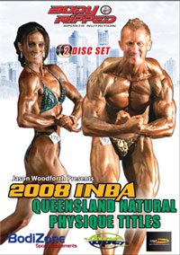 2008 INBA QUEENSLAND NATURAL PHYSIQUE TITLES 2 DISC SET