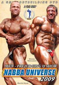 2009 NABBA UNIVERSE MEN PREJUDGING & SHOW 2 DVD SET