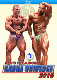 2010 NABBA Universe: Men - Prejudging on Blu-ray