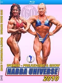 Blu-Ray DVD - 2010 NABBA Universe - The Women