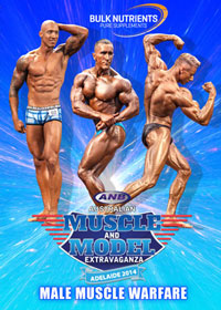 2014 ANB Australian Muscle and Model Extravaganza - Male Muscle Warfare [PCB-871DVD]