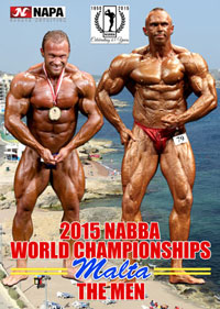 2015 NABBA World Championships - Men: Judging and Show [PCB-903DVD]