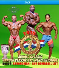 2015 Arnold Classic Pro Men on Blu-ray