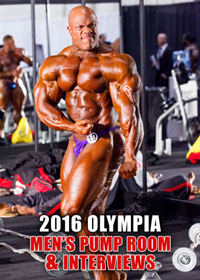 2016 Olympia - Men's Pump Room and Interviews