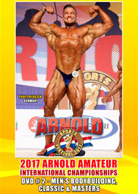 2017 Arnold Amateur USA International Championships: DVD # 2 [PCB-964DVD]