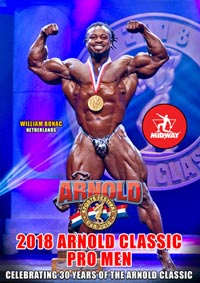 2018 Arnold Classic Pro Men [PCB-996DVD]