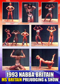 1993 NABBA Ms Britain - Prejudging and Show